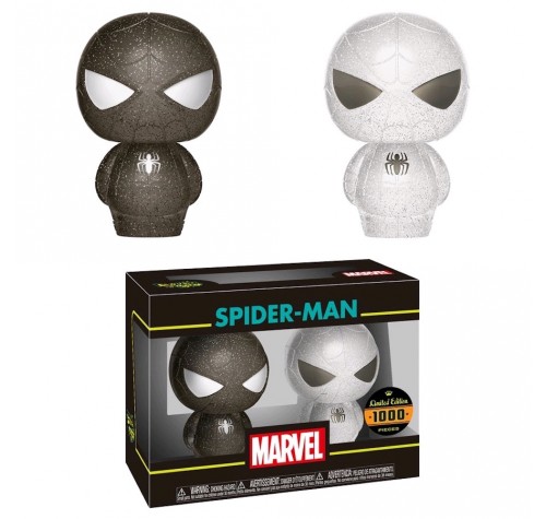 Человек-Паук белый и черный XS Хикари (Spider-Man White and Black XS Hikari 2-pack) из фильма Марвел