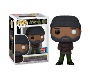 Nick Fury со стикером (PREORDER USR) (Эксклюзив NYCC 2022) из сериала Secret Invasion Marvel 1115
