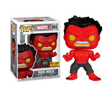 Red Hulk GitD со стикером (Chase, Эксклюзив Hot Topic) из комиксов Marvel Comics 854