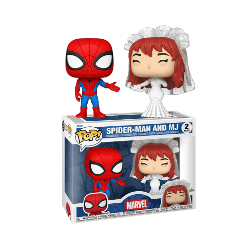 Человек-Паук и Эм-Джей (Spider-Man and MJ Superhero Couples 2-pack) из комиксов Марвел