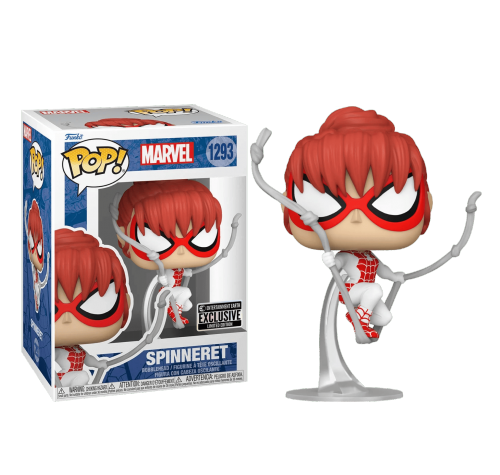 Спиннерет Шелкопряд со стикером (Spinneret (Эксклюзив Entertainment Earth)) из комиксов Марвел
