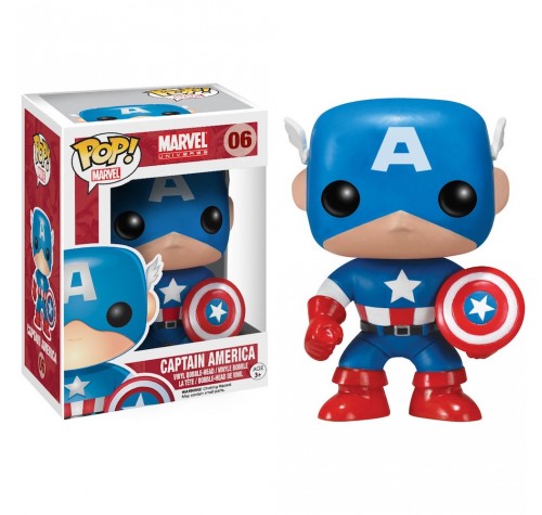 Капитан Америка (Captain America (Vaulted)) из комиксов Марвел