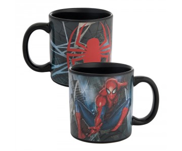 Spider-Man Ceramic Heat Reactive Mug из комиксов Marvel