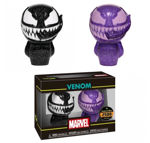 Веном черный и фиолетовый XS Хикари (Venom  Black and Purple XS Hikari 2-pack) из фильма Марвел