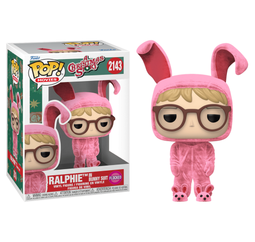 Ральфи в костюме кролика Flocked (Ralphie in Bunny Suit Flocked) (preorder SelectX) из фильма Рождественская история