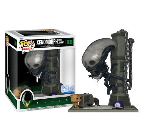 Ксеноморф с Джонси (Xenomorph with Jonesy Deluxe (Эксклюзив Funko Shop)) из фильма Чужой