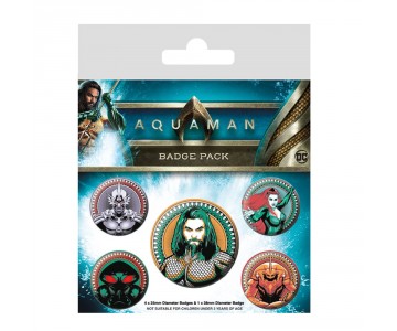 Aquaman Badge Pack из фильма Aquaman