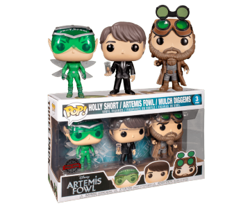 Artemis, Mulch and Holly 3-pack (Эксклюзив Barnes and Noble) (preorder WALLKY P) из фильма Artemis Fowl