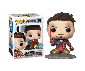 Iron Man Tony Stark I Am Iron Man Metallic GitD со стикером (Эксклюзив Previews) из фильма Avengers: Endgame