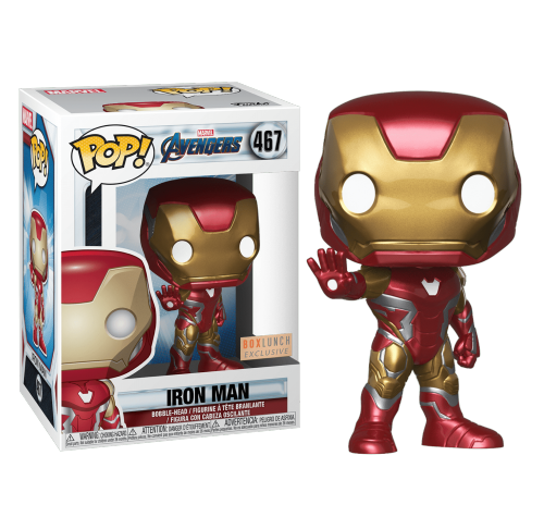 Железный человек со стикером (Iron Man (Эксклюзив BoxLunch)) из фильма Мстители: Финал