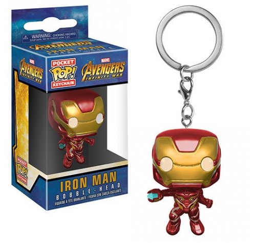 Железный человек брелок (Iron Man Keychain) из фильма Мстители: Война бесконечности