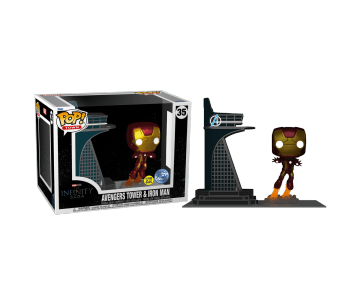 Avengers Tower and Iron Man GitD Town (PREORDER EndJune24) (Эксклюзив Previews) из фильмов Avengers: Infinity Saga 35