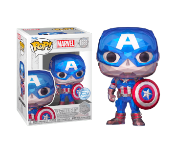 Captain America Facet (preorder WALLKY) (Эксклюзив Funko Shop) из комиксов Marvel 1268