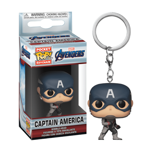 Капитан Америка брелок (Captain America Keychain) из фильма Мстители: Финал