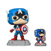 Капитан Америка со значком (preorder WALLKY) (Captain America with Enamel Pin (Эксклюзив Amazon)) из фильма Мстители