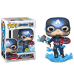 Капитан Америка с Мьёльниром металлик светящийся (preorder WALLKY) (Captain America with Mjolnir Metallic GitD (Эксклюзив)) из фильма Мстители: Финал