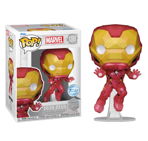 Железный Человек ограненный (preorder WALLKY) (Iron Man Facet (Эксклюзив Funko Shop)) из фильма Мстители