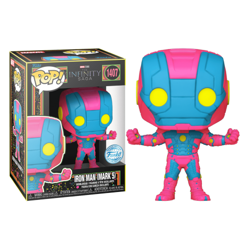 Железный Человек Марк 5 (Iron Man Mark 5 Blacklight (PREORDER MidNov24) (Эксклюзив)) из фильмов Мстители: Сага Бесконечности