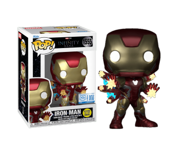 Iron Man with Beams GitD (Эксклюзив Funko Shop) (PREORDER EndDec25) из фильма Avengers: Endgame 1555