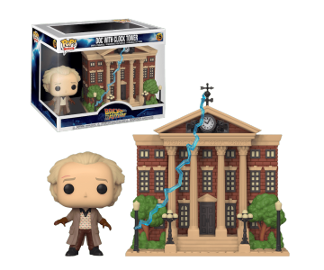 Dr. Emmett Brown with Clock Tower Town (Vaulted) из фильма Back to the Future