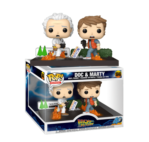 Док и Марти (Doc and Marty Pop! Moment) из фильма Назад в будущее