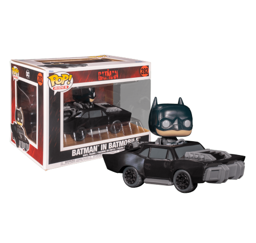 Бэтмен на Бэтмобиле (Batman with Batmobile Rides) (preorder WALLKY) из фильма Бэтмен (2022)