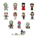 Битлджус ЗАКРЫТАЯ коробочка мистери минис (Beetlejuice blind box mystery minis) из фильма Битлджус