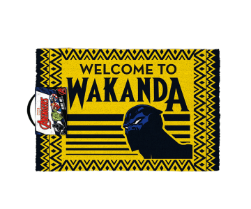 Welcome to Wakanda door mat Pyramid из комиксов Black Panther Marvel