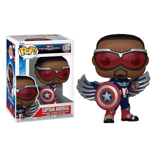 Капитан Америка Сэм Уилсон (PREORDER MedMarch25) (Captain America Sam Wilson) из фильма Капитан Америка: Новый мир