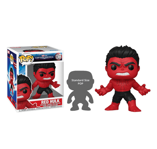 Красный Халк 15 см (PREORDER MedMarch25) (Red Hulk 6-inch) из фильма Капитан Америка: Новый мир