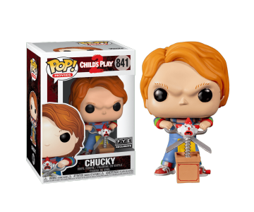 Chucky with Scissors and Jack in the Box со стикером (Эксклюзив FYE) из фильма Child's Play
