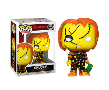 Chucky with Axe Blacklight (PREORDER EndOct24) из фильма Child's Play 1249