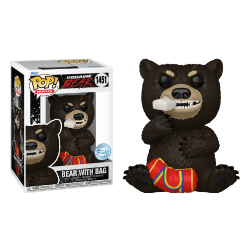 Медведь с сумкой (preorder WALLKY) (Bear with Bag (Эксклюзив Funko Shop)) из фильма Кокаиновый медведь