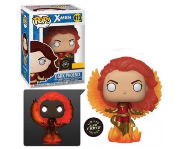 Dark Phoenix with Flames GitD (Эксклюзив Hot Topic (Chase)) из фильма X-Men: Dark Phoenix