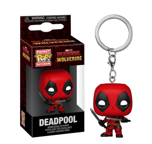 Дэдпул брелок (Deadpool Keychain) (PREORDER EndOct24) из фильма Дэдпул и Росомаха