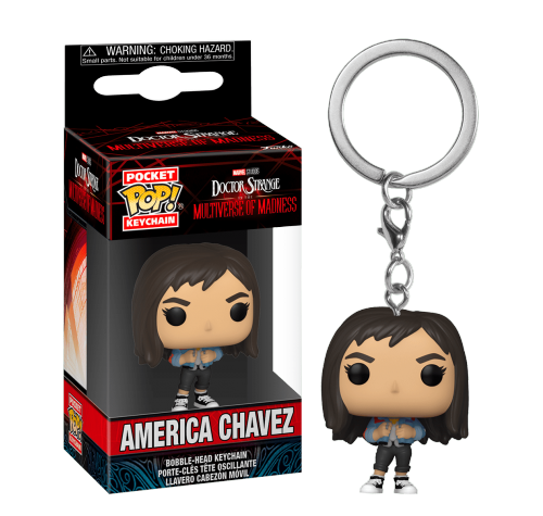 Америка Чавес брелок (America Chavez keychain) из фильма Доктор Стрэндж: В мультивселенной безумия