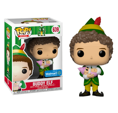 Бадди Эльф с ребенком со стикером (Buddy Elf with Baby (Эксклюзив Walmart)) из фильма Эльф