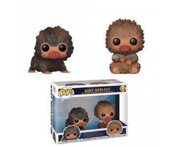 Baby Niffler Brown and Tan 2-pack из фильма Fantastic Beasts: The Crimes of Grindelwald