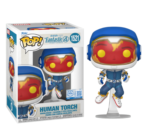 Человек-факел в скафандре (Human Torch in Space Suit (Эксклюзив Target) (PREORDER MidJuly25)) из фильма Фантастическая четвёрка: Первые шаги