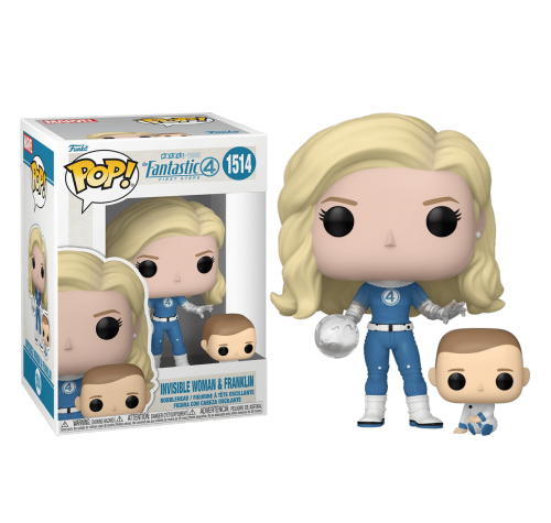 Невидимая Леди и Франклин (Invisible Woman and Franklin (PREORDER MidJuly25)) из фильма Фантастическая четвёрка: Первые шаги