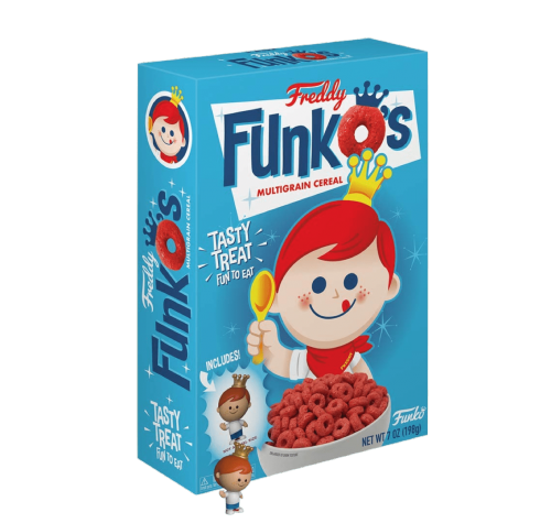 Фредди Фанко завтрак с фигуркой (Freddy Funko Cereal (Vaulted)) из серии Фанко