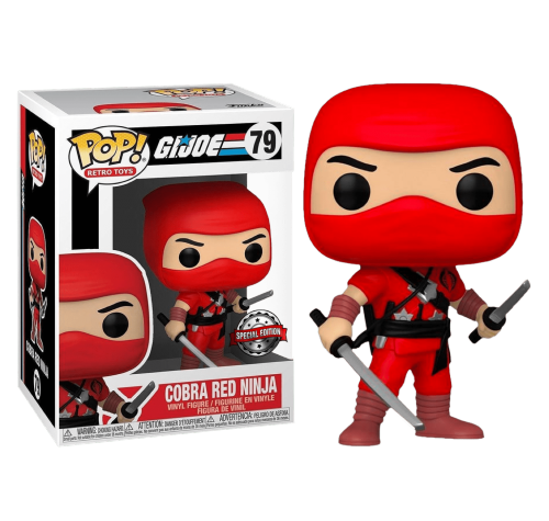 Красный Ниндзя Кобры (Cobra Red Ninja (Эксклюзив GameStop)) из фильма G.I. Joe: Бросок кобры