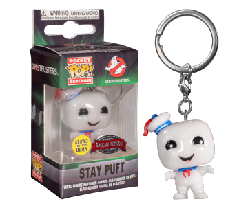 Stay Puft Marshmallow Man Keychain GitD (Эксклюзив Box Lunch) из фильма Ghostbusters