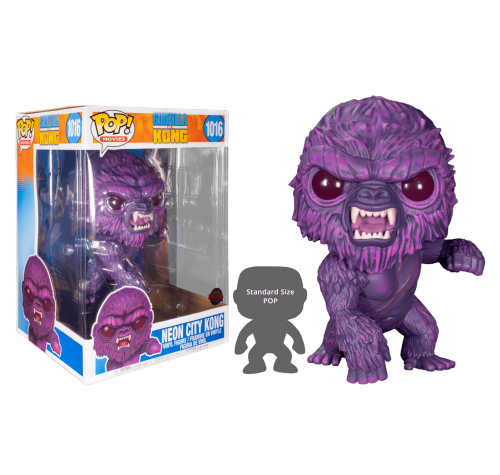 Конг в фиолетовом сввете 25 см (Kong Purple City Lights 10-inch (preorder WALLKY) (Эксклюзив Walmart)) из фильма Годзилла против Конга