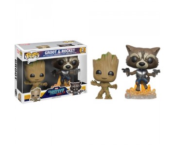 Groot and Rocket 2-pack (Эксклюзив) из фильма Guardians of the Galaxy Vol. 2 Marvel