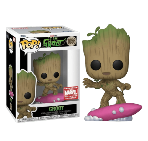 Грут на мыле (Groot with Soap Bar (Эксклюзив Marvel Collector Corps)) из мультсериала Я есть Грут