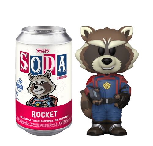Реактивный Енот СОДА (Rocket Raccoon SODA) из фильма Стражи Галактики. Часть 3