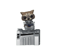Rocket Raccoon in Guardian’s Ship The Benatar Diorama Deluxe (Эксклюзив Walmart) из фильма Guardians of the Galaxy