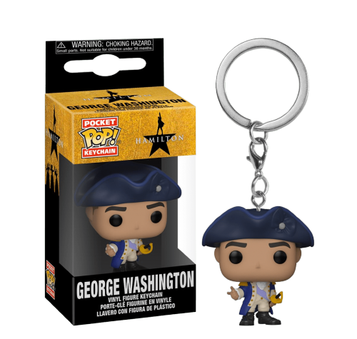 Джордж Вашингтон брелок (George Washington Keychain) из мьюзикла Гамильтон