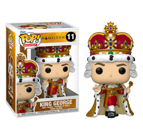 Король Георг III в мантии (King George with Robe) из мьюзикла Гамильтон
